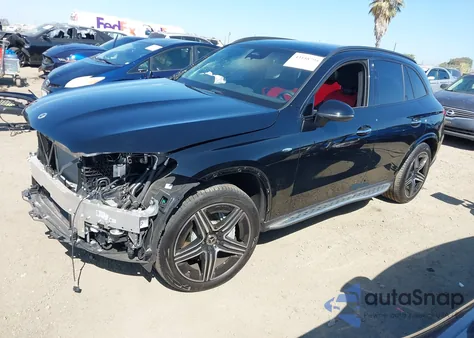 2025 Mercedes-Benz Glc 350E 4Matic from USA, damaged, VIN W1NKM5GB9SF356862